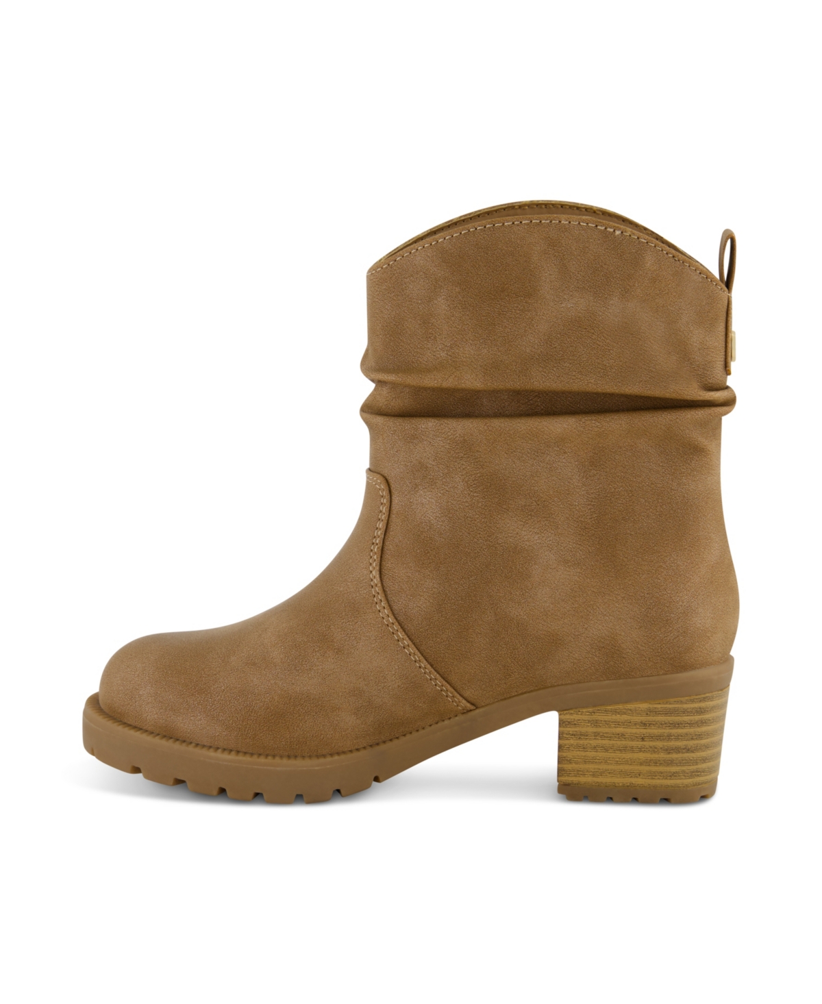 Kenneth Cole New York Little And Big Girls Teri Alice Western Boots In Brown