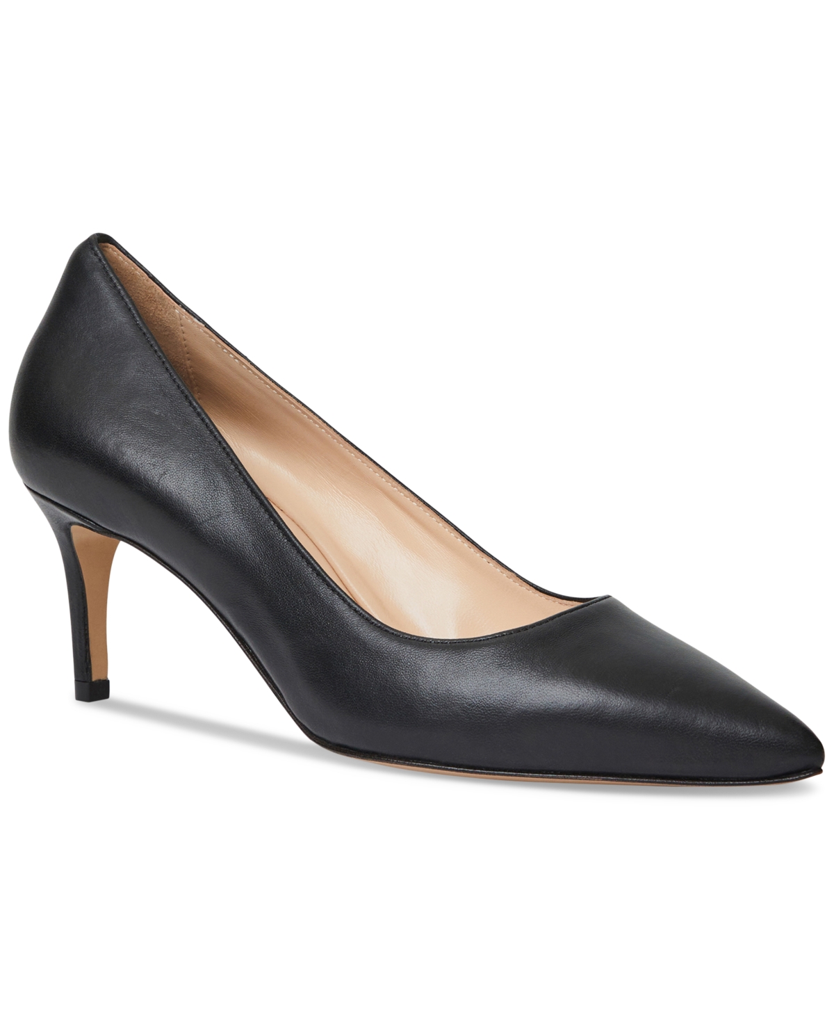 Shop Bruno Magli Women's Tara Capped-toe Pumps In Black