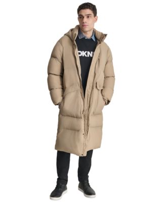Men's Quilted Hooded Duffle Parka 