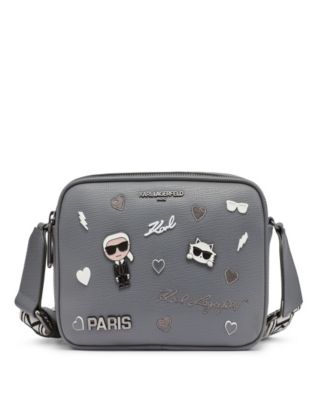 Karl Lagerfeld Paris Maybelle factory Valentine cellphone wallet crossbody bag