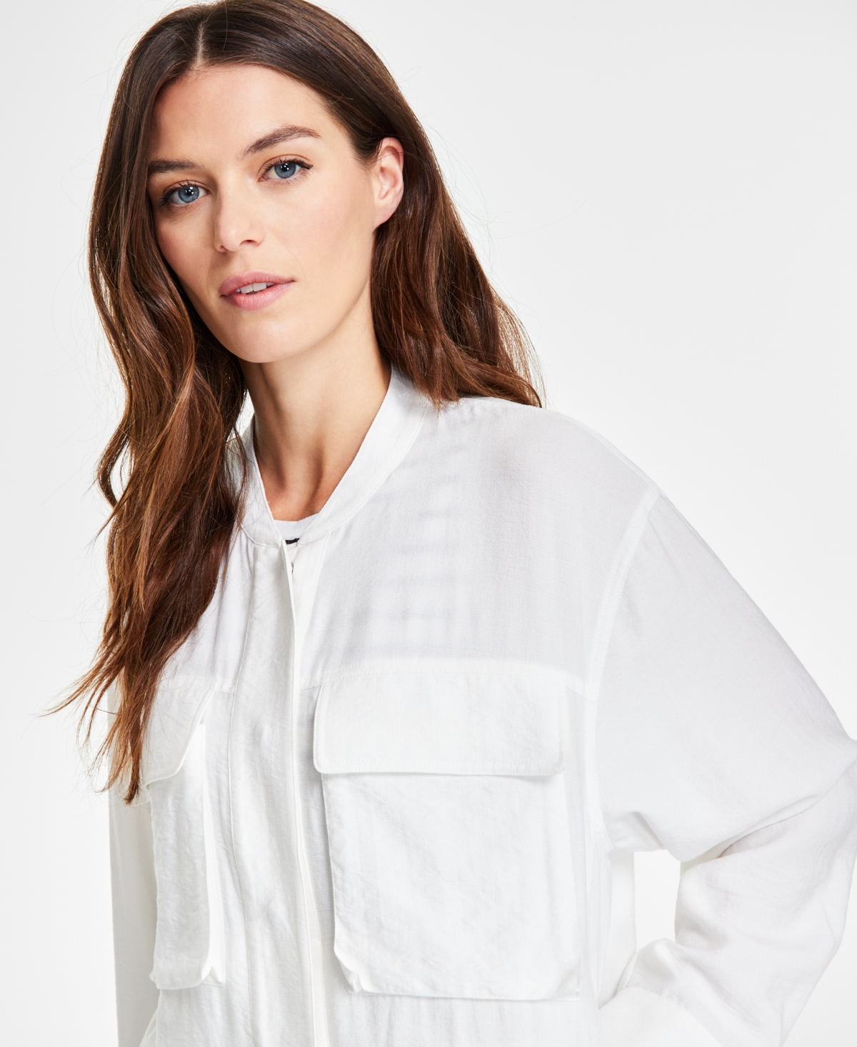 Vince Camuto Women's Relaxed Bomber Jacket