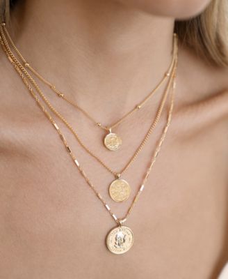 Lucky Coin Necklace Set
