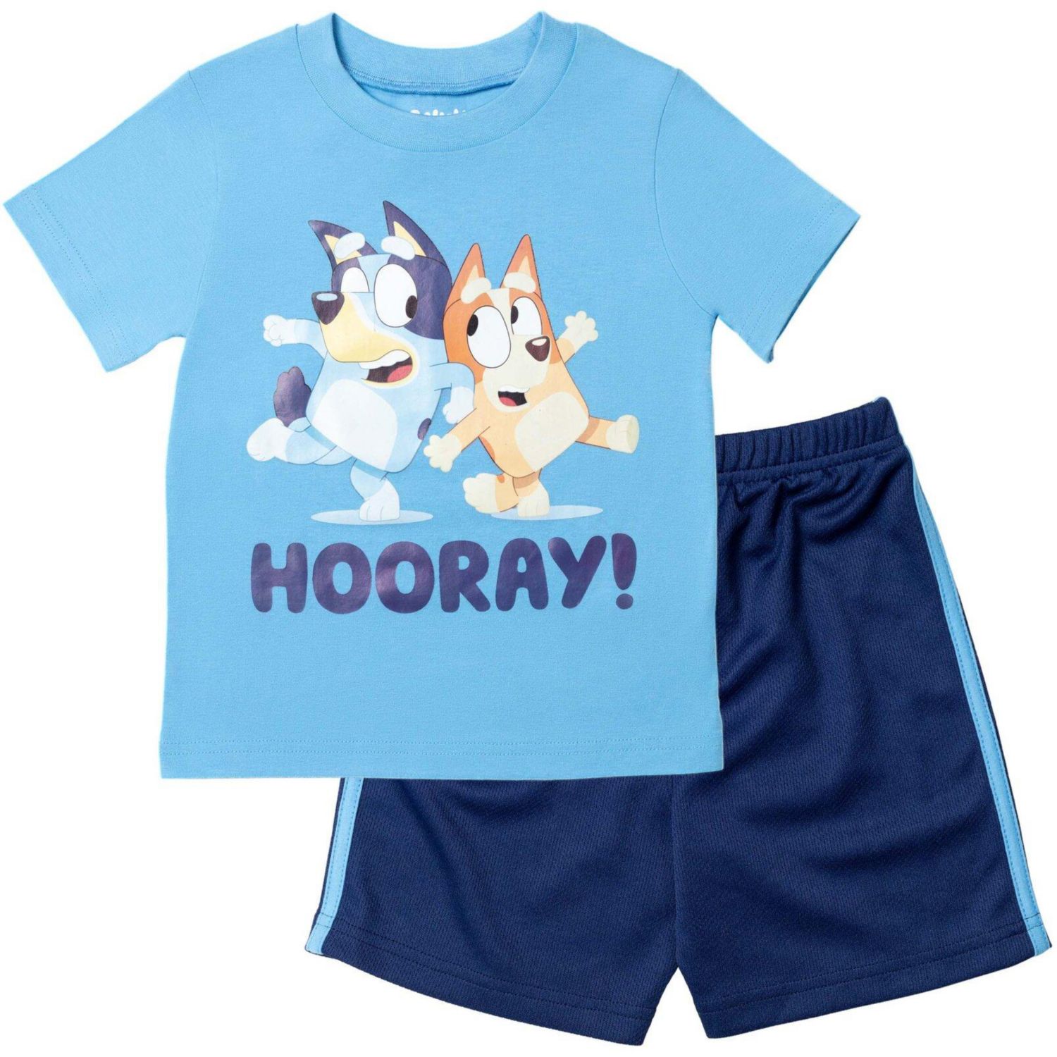 Little Boys (5-12) Athletic Mesh 2-Piece T-Shirt and Shorts Set