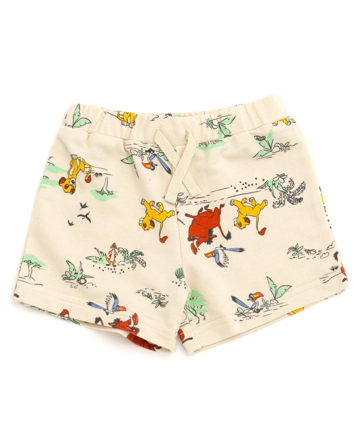 Disney Toddler Boys Mickey Mouse Winnie the Pooh Lion King Toy Story Jack Skellington French Terry Sweatshirt & Shorts Newborn to