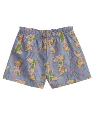 Tinkerbell Girls T-Shirt and Chambray Shorts Outfit Set