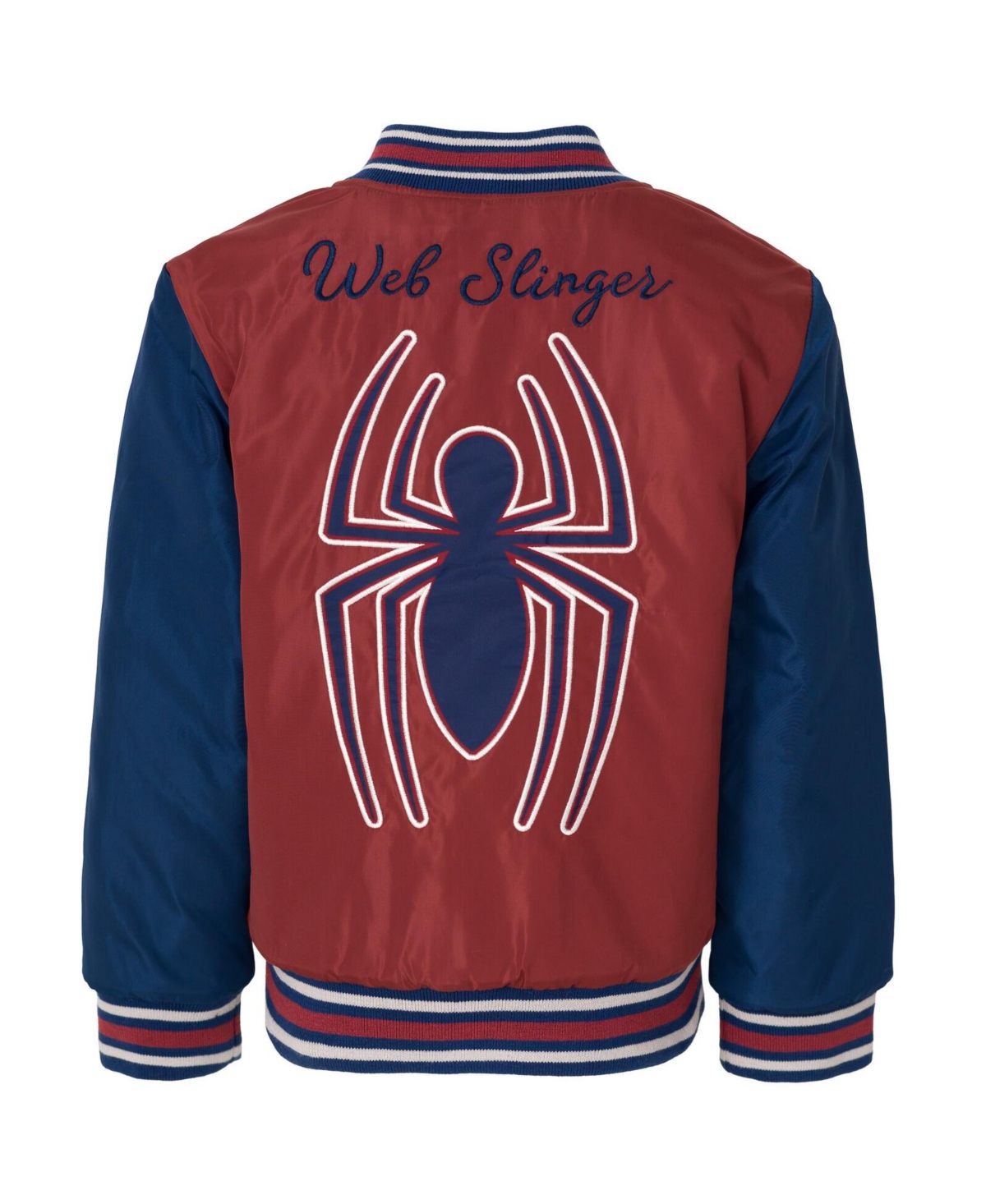 Marvel Boys Avengers Spider-Man Varsity Bomber Jacket to