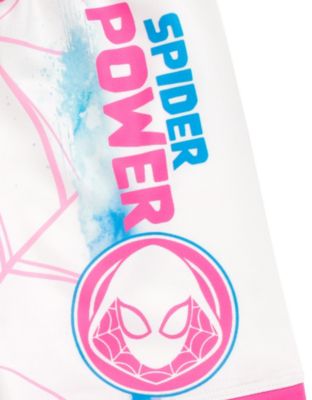 Toddler Girls Marvel Spider-Gwen Ghost Spider Tank Top and Bike Shorts to