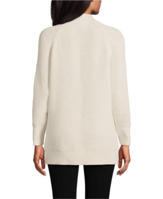 Women's Drifter Shaker Easy Fit Mock Neck Tunic Sweater