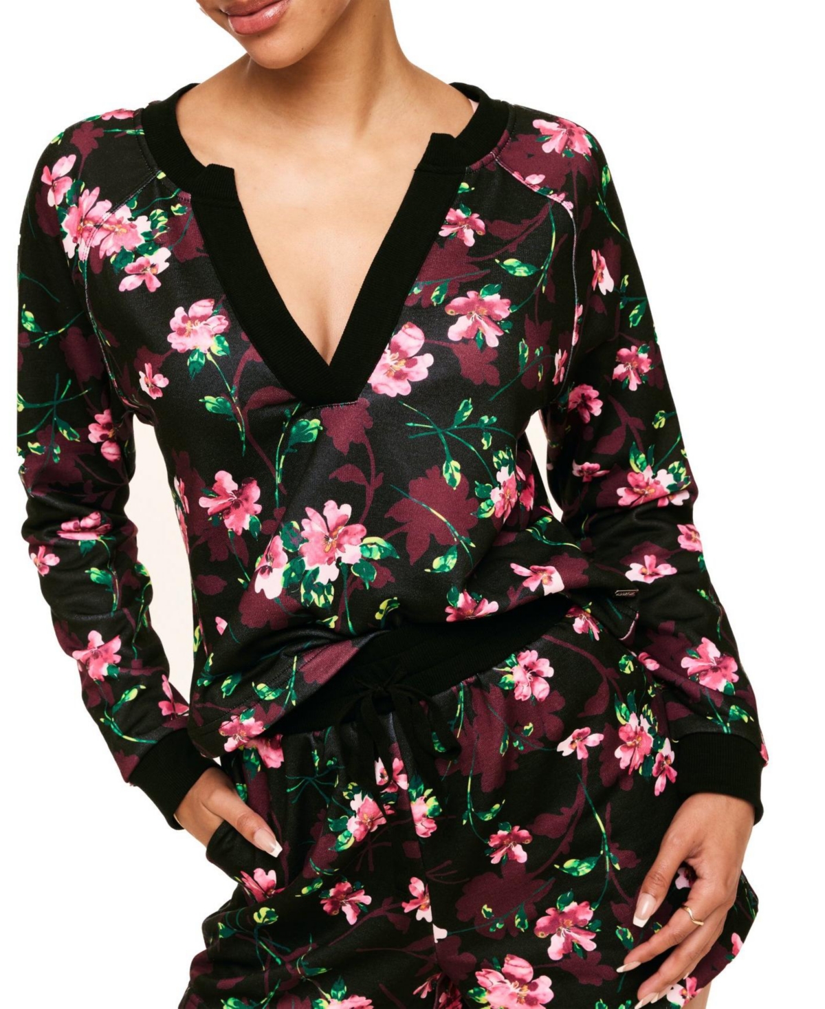 Adore Me Women's Lesley Sweatshirt & Shorts Set