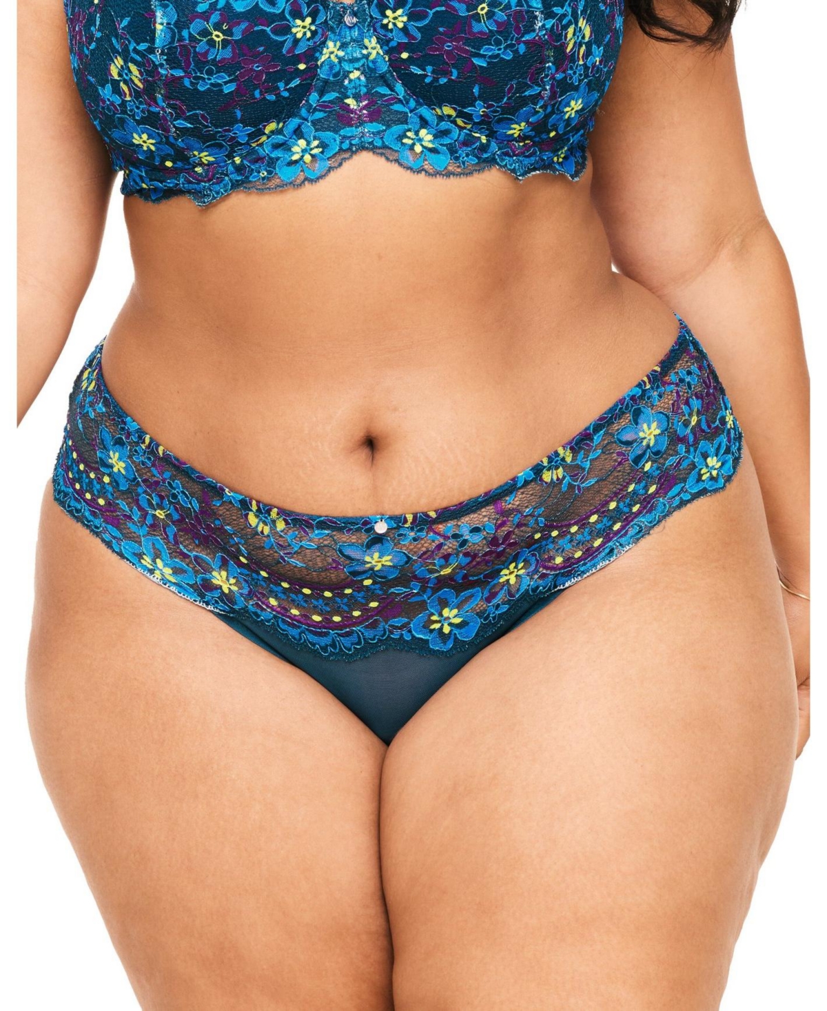 Adore Me Plus Size Nicholette Cheeky Panty