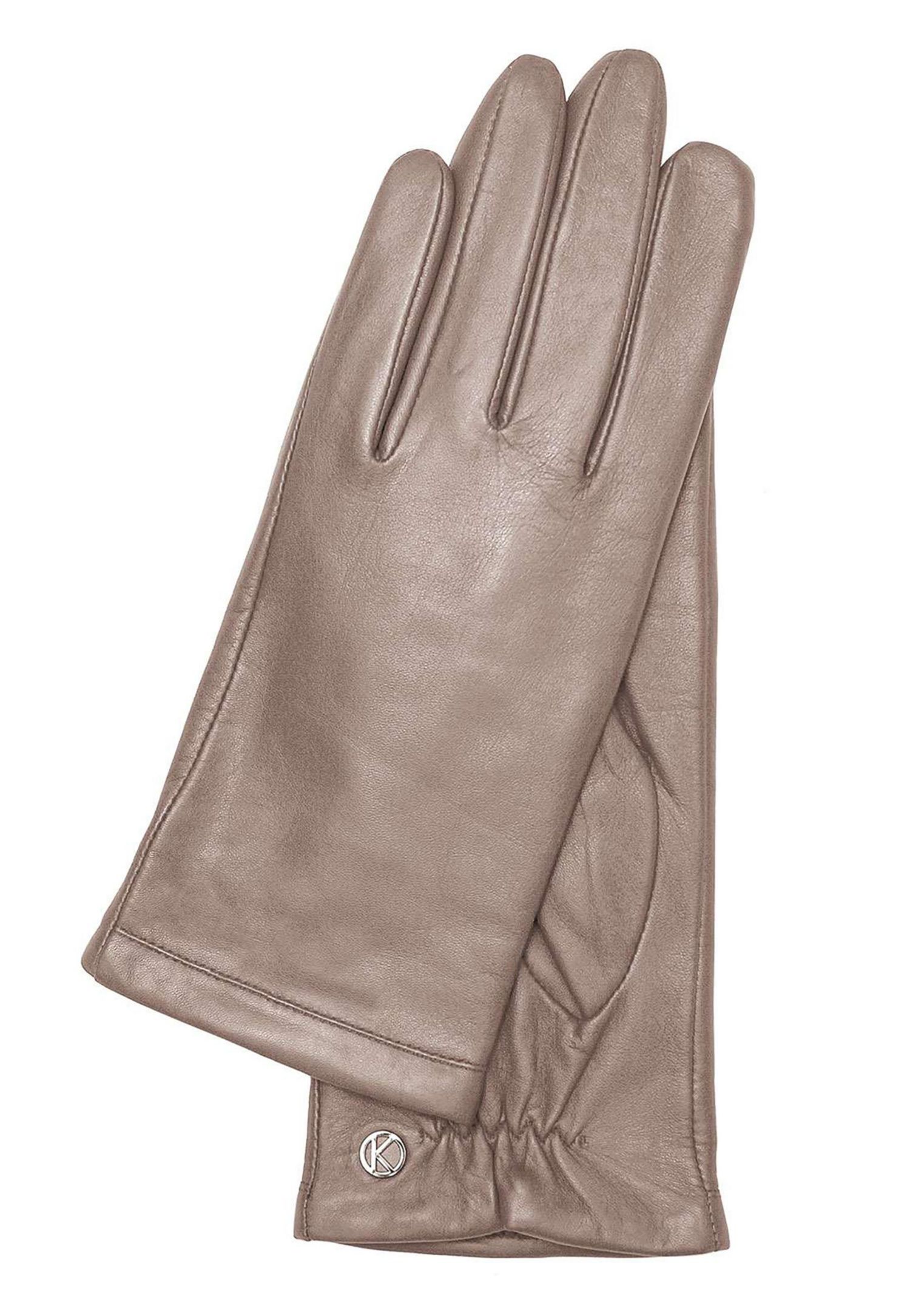 Women`s Premium Lamb Leather Touchscreen Gloves Style Chelsea