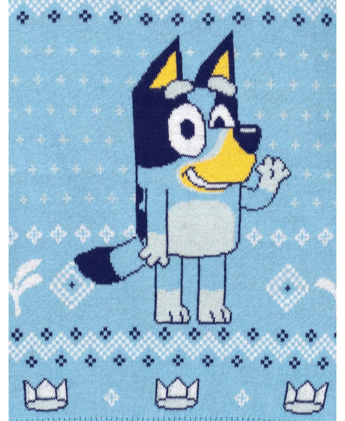 Girls Christmas Matching Family Sweater to Adult (2T - 2XL) - Bluey, blue