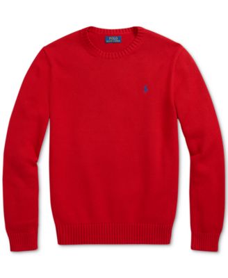 Men's Cotton Crewneck Sweater
