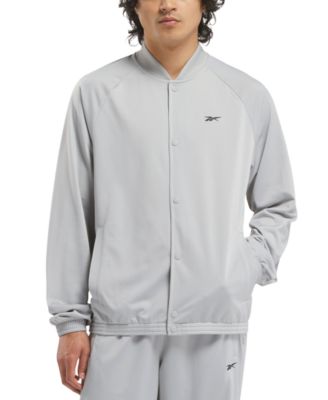 Reebok - Men's Regular-Fit Snap-Front Basketball Jacket