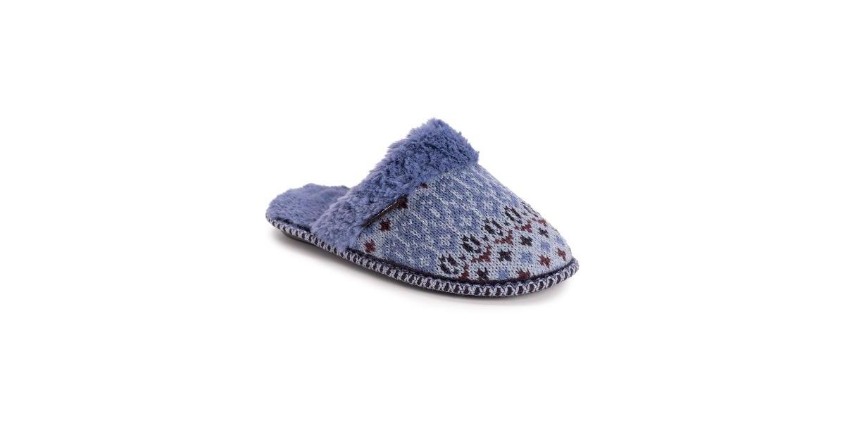 Women's Frida Scuff Slippers - Moonstone