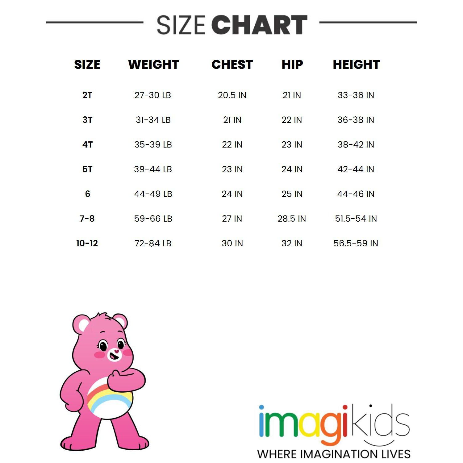 Toddler Girls Cheer Bear Rainbow Tulle Dress to