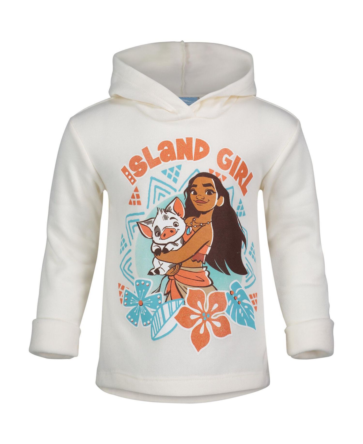 Toddler Girls Moana Pullover Hoodie and Leggings Outfit Set to Big Kid