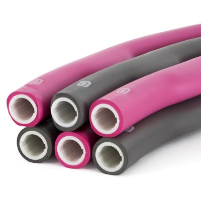 900G 6 Piece Weighted Fitness Hula Hoop for Home Workouts and Toning