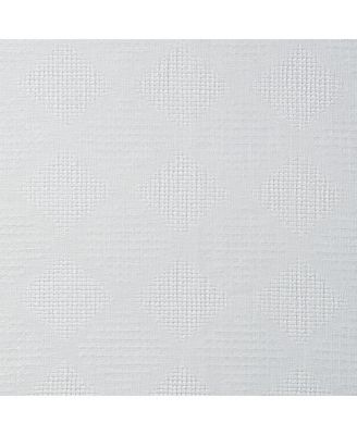 Premium 2-Panel Diamond Textured Semi Sheer Curtain Panels - 3-in-1 Back Tab, Rod Pocket, Ring Tab - for Windows Living Room Bedroom - Semi-Sheer Drapes for Privacy - 52 x 63 Inches - Taupe