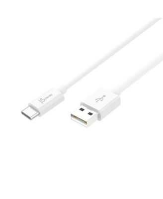 JUCX08 USB2.0 Type-C to Type-A Cable, 6ft