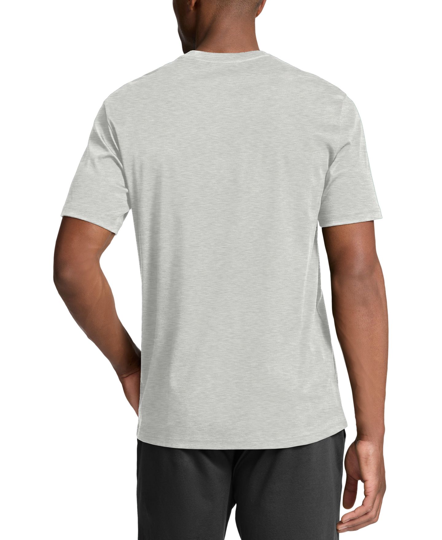 Мужская футболка Polo Ralph Lauren Cotton Sleep T-Shirt, цвет: Меланжевый — фото 2