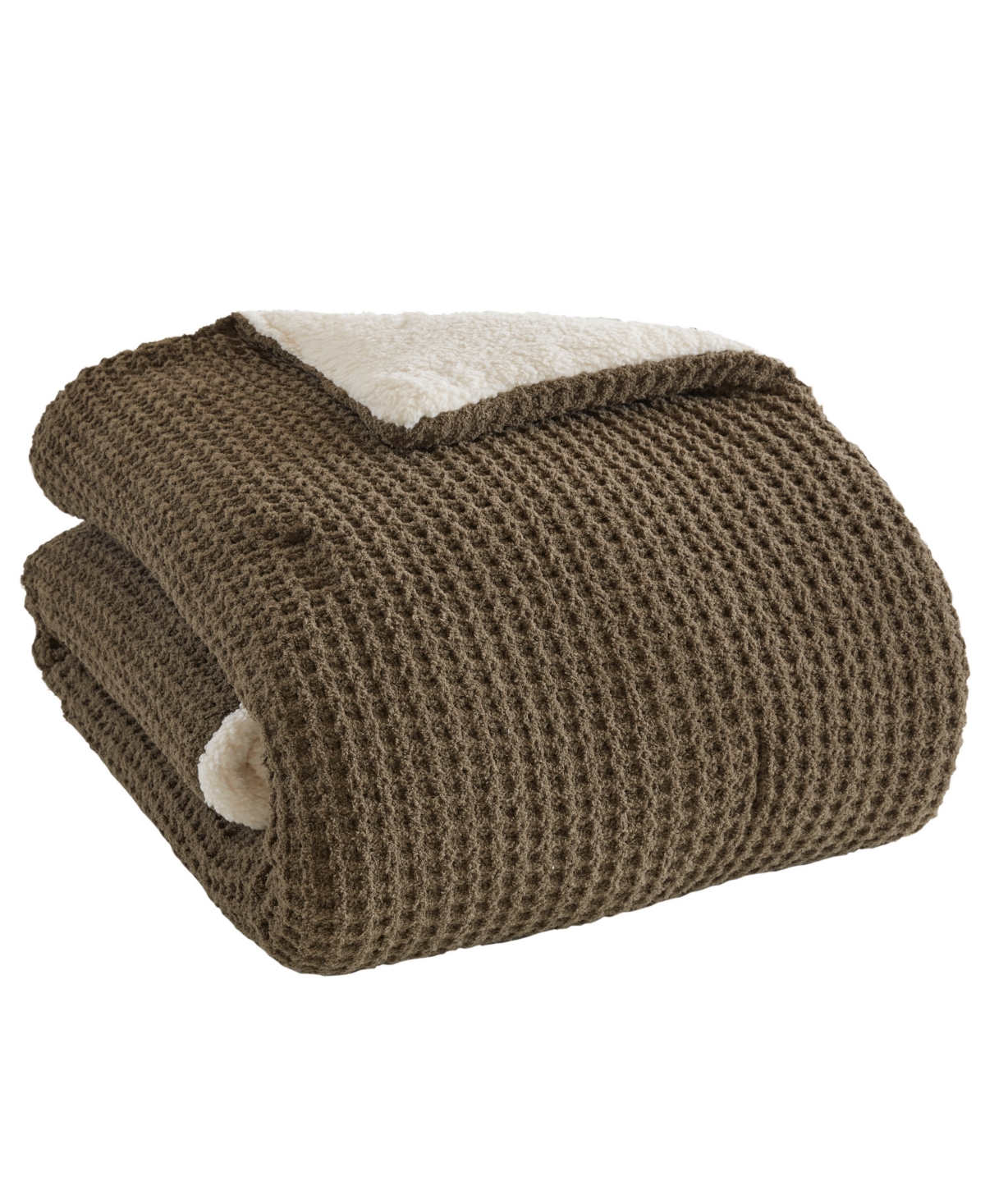 Madison Park Riordan Waffle Knit Chenille 3-Pc. Comforter Set