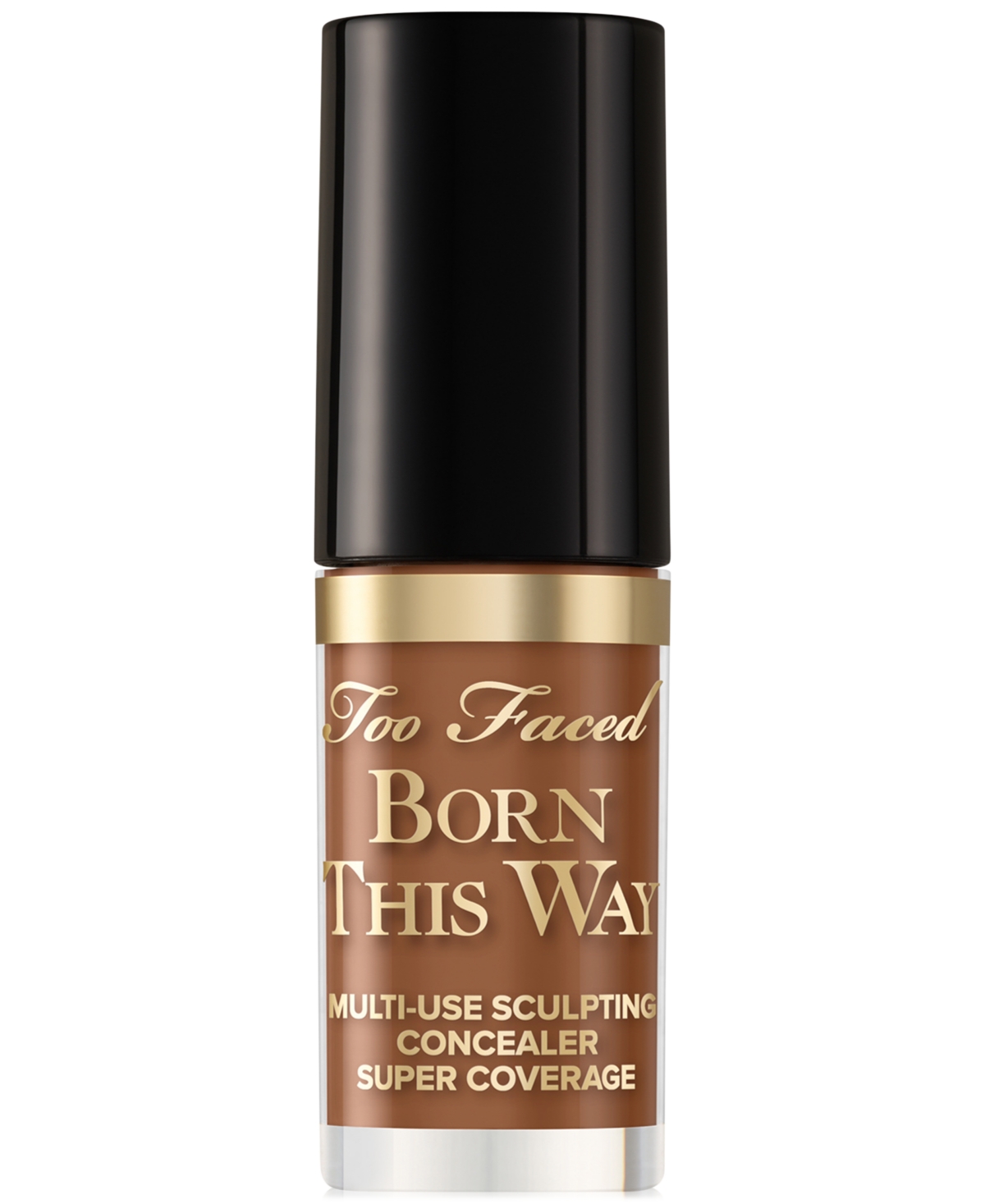 Too Faced Travel-size Born This Way Super Coverage Concealer In 17chestnut