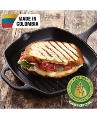 10" Cast Iron Deep Grill Pan