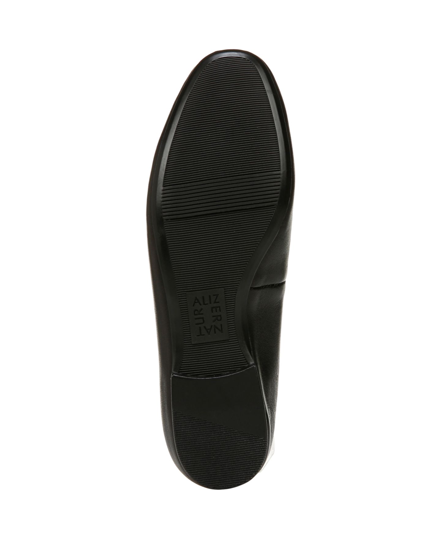 Женские балетки Naturalizer Kelly-Ballet Square Toe Flats, цвет: Чёрный кожаный — фото 5