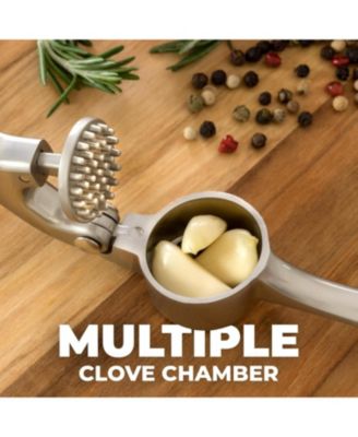 Premium Garlic Press Durable Easy Squeeze Garlic Mincer Tool