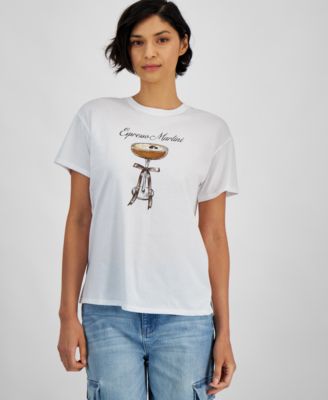 And Now This - Women's Espresso Martini Graphic Cotton T-Shirt