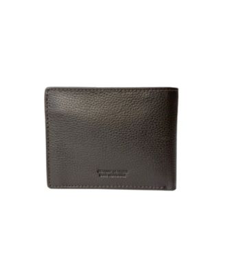 Men's Slim Wallet with Zippered Pocket