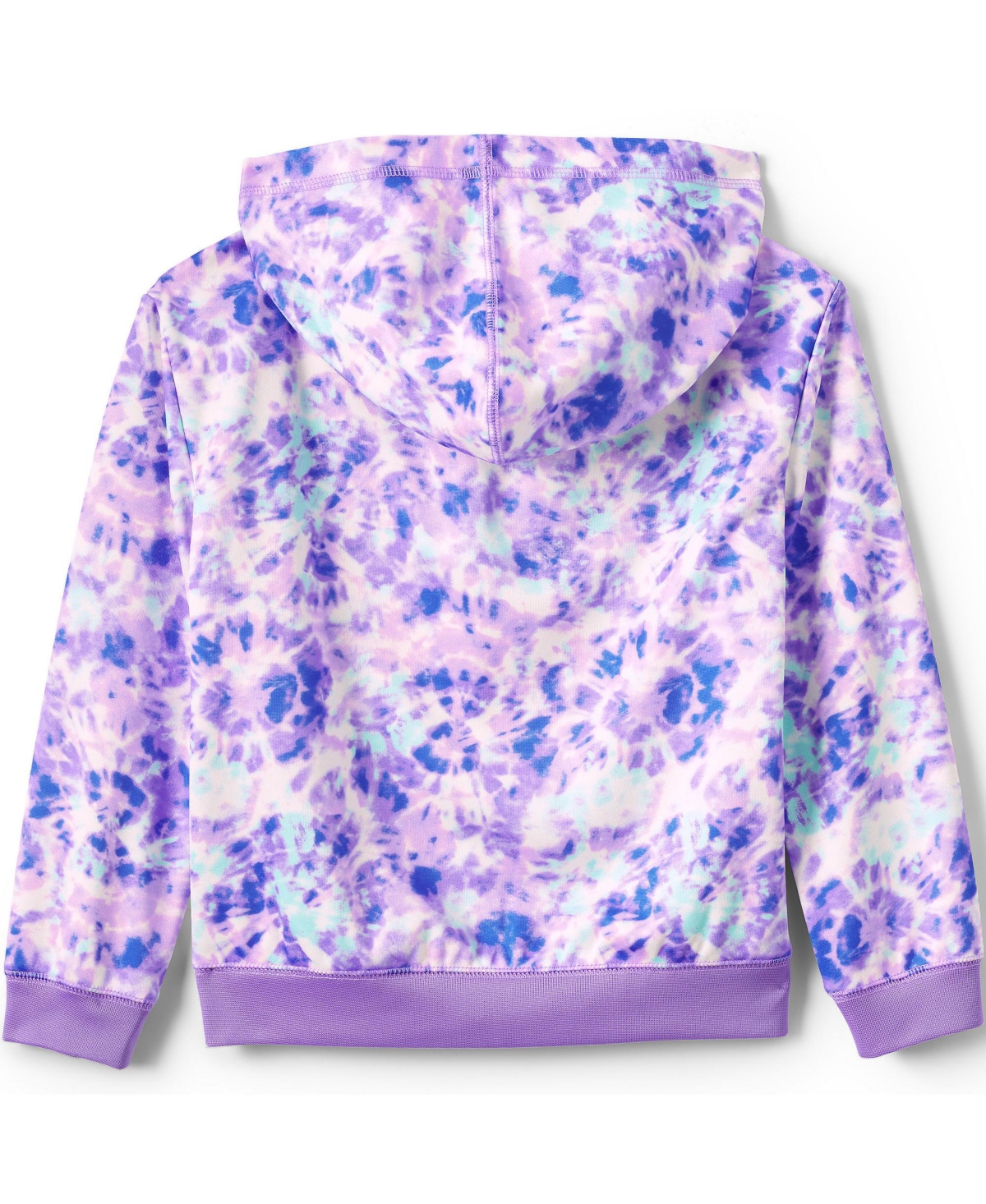 Lands' End Big Girls Plus Long Sleeve Active Hoodie