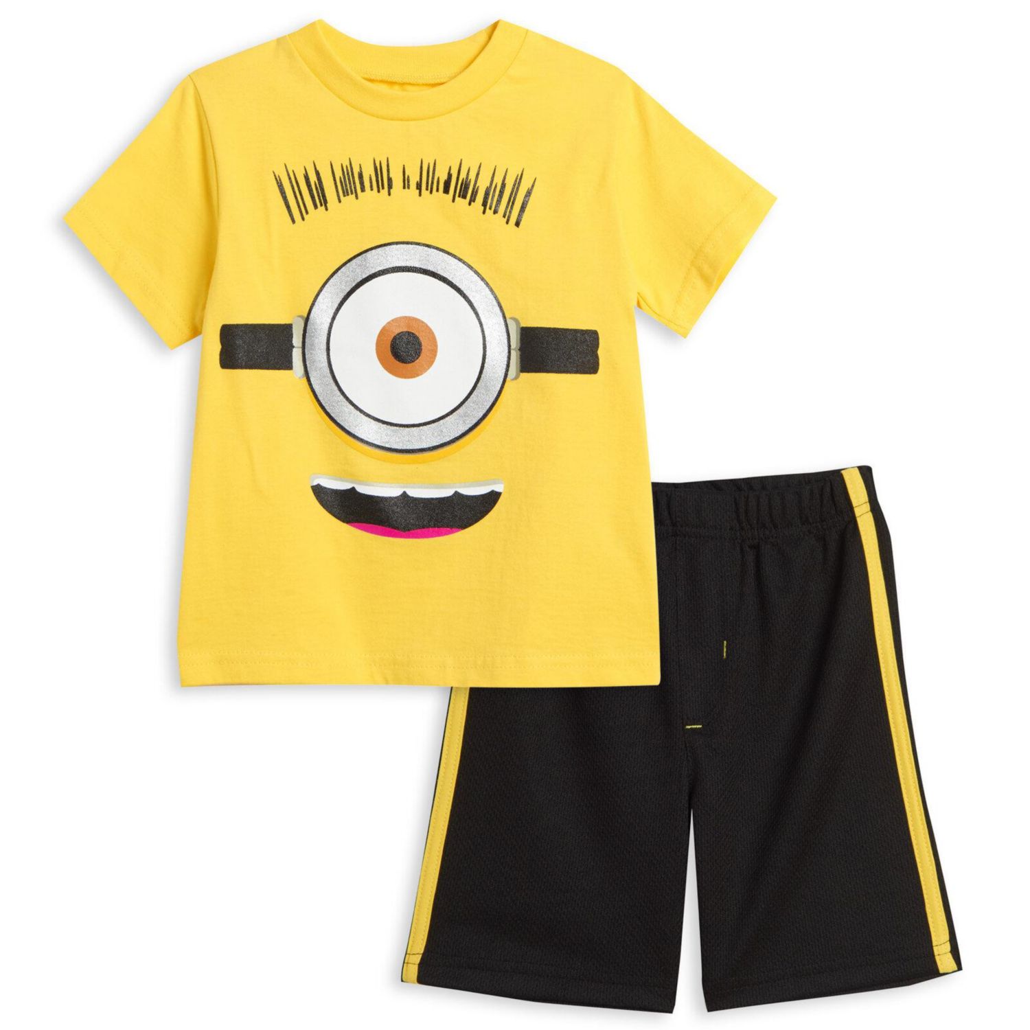Despicable Me Big Kid (6-12) T-Shirt and Shorts Outfit Set Infant