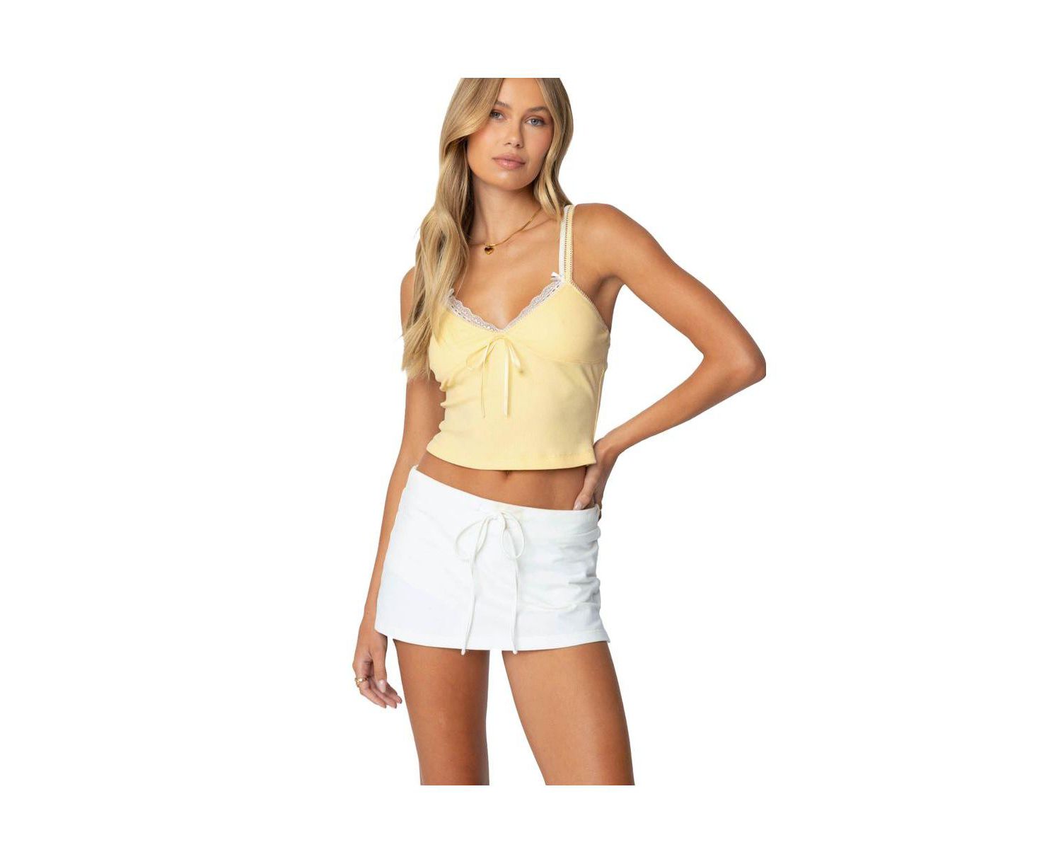Women's Lacey Layered Tank Top