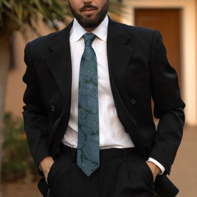 Cortina - Silk Jacquard Tie for Men