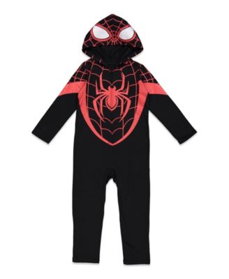 Toddler Boys Marvel Captain America Iron Man Zip Up Cosplay Coverall