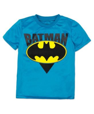 Little Boys Justice League Batman Graphic T-Shirt Sleeveless and Shorts 3 Piece Outfit Set to