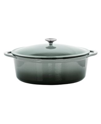 7-Quart Enameled Cast Iron Oval Casserole
