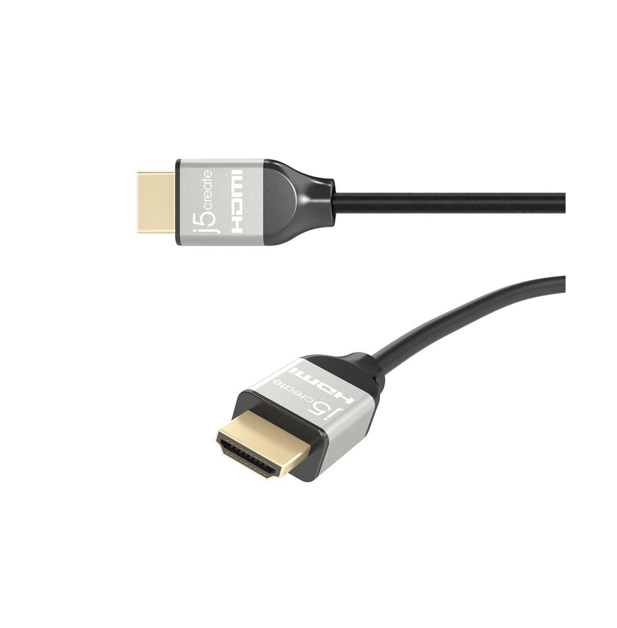 j5create JDC52 Ultra Hd 4K Hdmi Cable, - rich black with no lightness