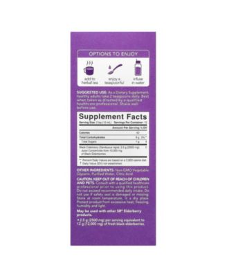 Elderberry Sambucus Syrup  12 000 mg  -  4 fl oz (120 ml)