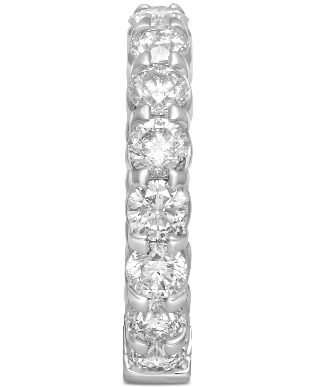 Macy's Diamond Eternity Band (4 Ct. T.w.) In 14k White Or Yellow Gold In Yellow Gold