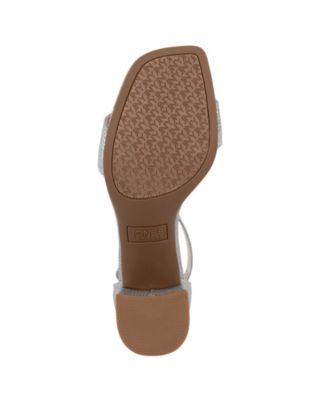 Women's Early Two Piece Block Heel Dress Sandals