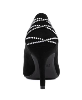 Women's Betolda Pointed Toe Embellished Dress Pumps