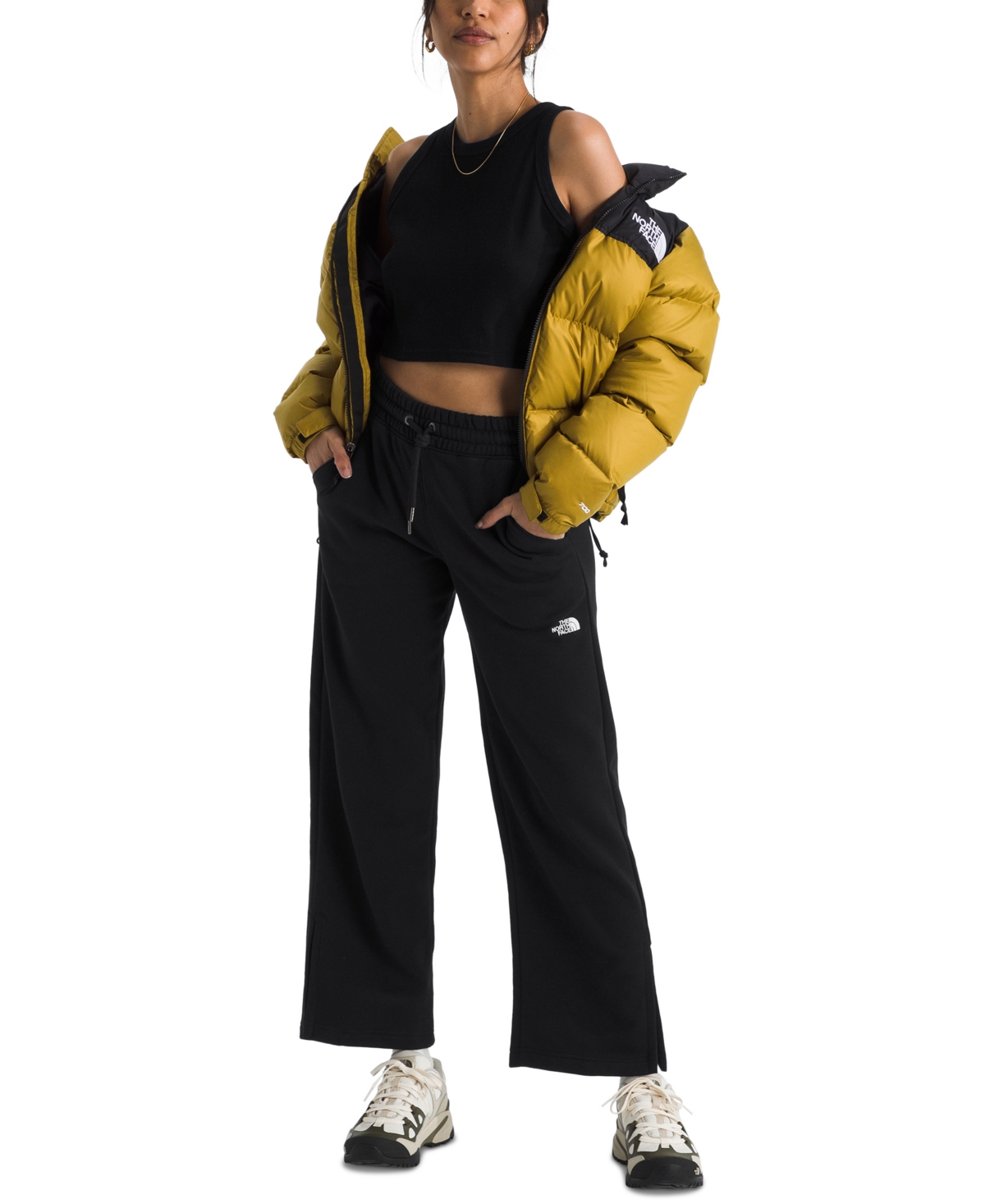 Shop The North Face Women's Evolution Drawstring Sweatpants In Tnf Light Grey Heather