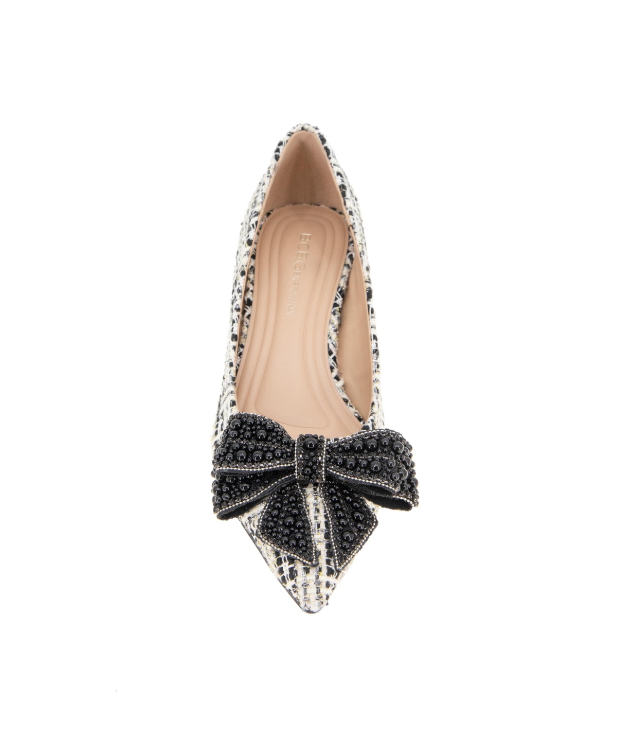 BCBGeneration Women's Dovi Bow Kitten Heel Dress Pumps