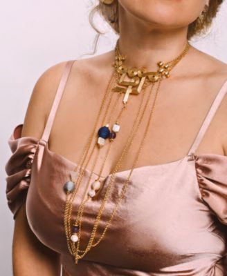 18K Gold Plated Neytiri Long Chain Necklace