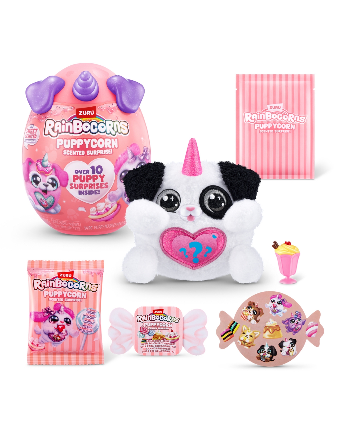 Rainbocorns Series 8 Puppycorn Surprise Plush Toy In No Color