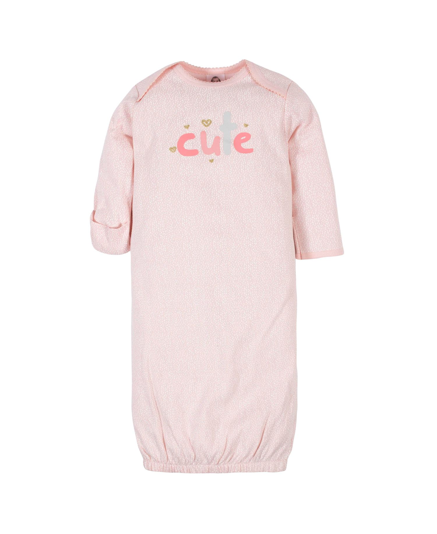 Baby Girls Fleece-Lined Gb 4Pk Gowns