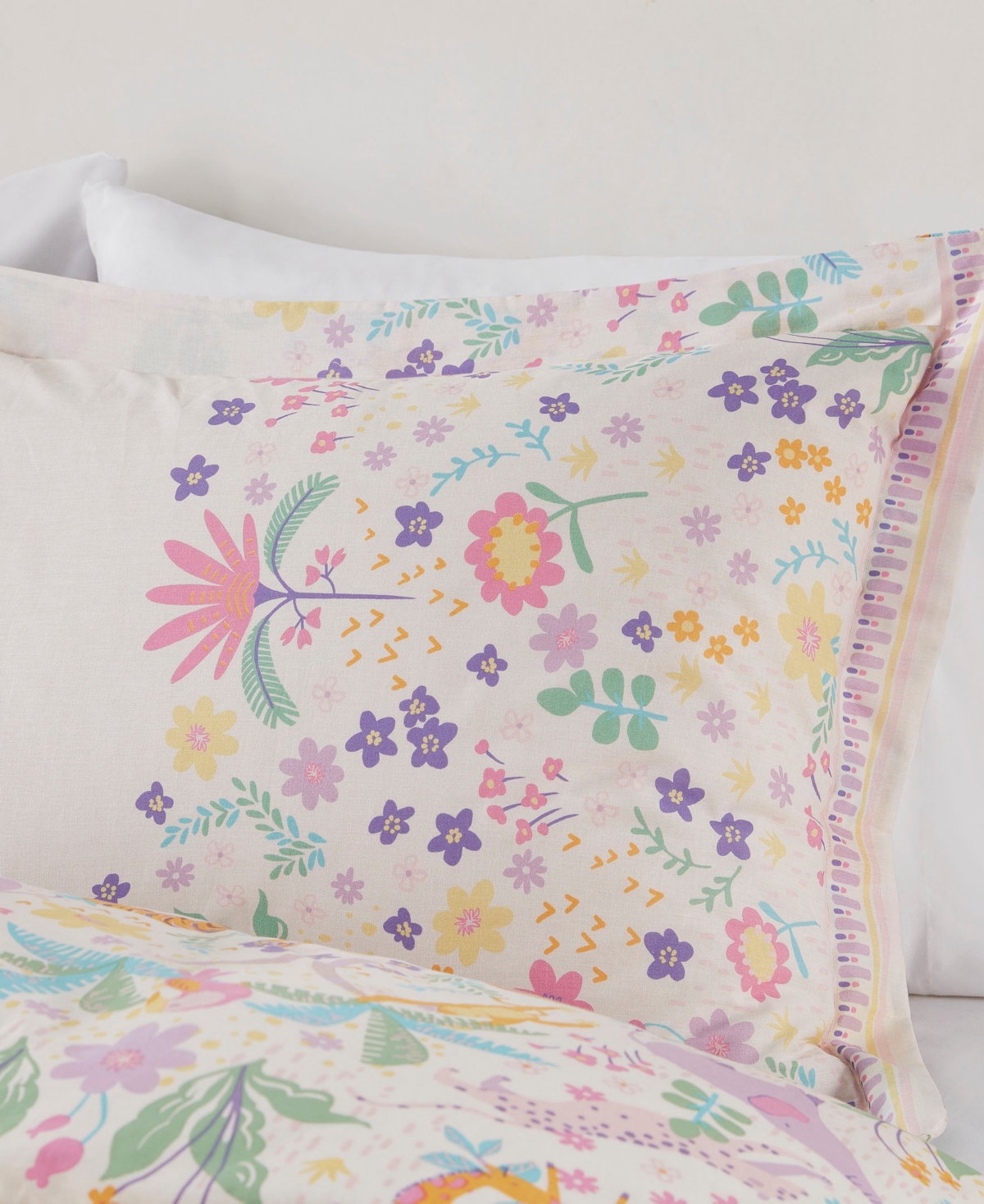 Urban Habitat Lulu Floral Reversible Comforter Sets In Purple